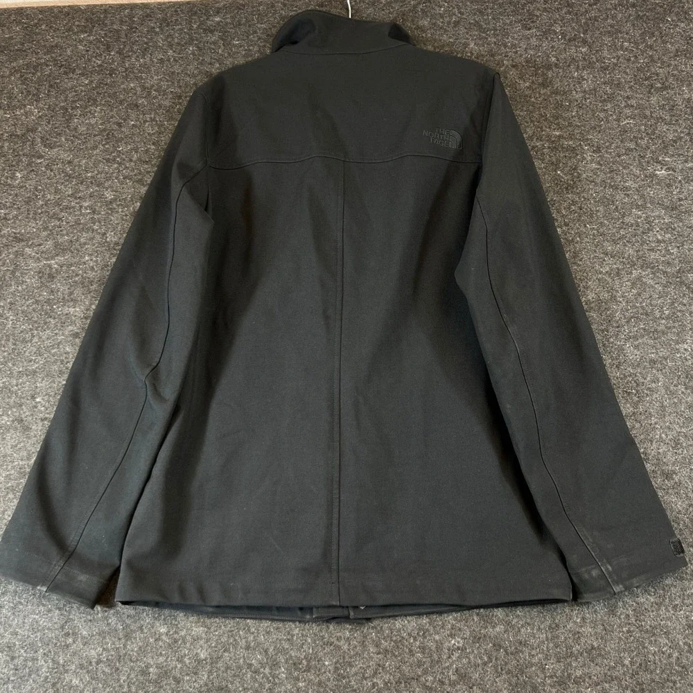 The North Face Jacket Mens Small Black Full Zip Pocket Outdoor Gorpcore